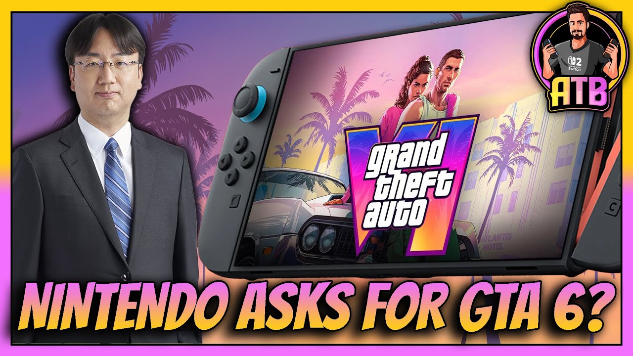 Rockstar и Nintendo обсуждают GTA 6? Слухи о Switch 2 накаляются!