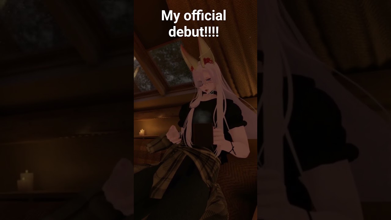My Debut Stream Is Happening! | Live Date & Time Inside ⏰ #vtuber #debutstream #vrchat