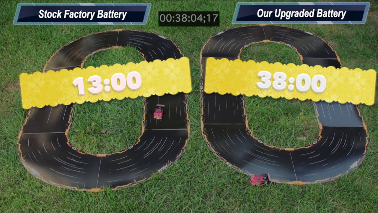 Anki Overdrive & Drive - Ultimate Battery Upgrade - Before and After  -  Runtime Endurance Test