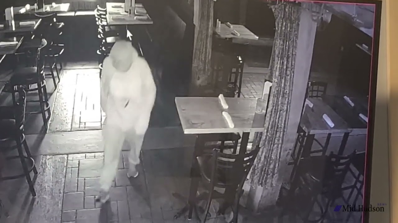 Man Breaking Into Mahoney's Irish Pub in Poughkeepsie