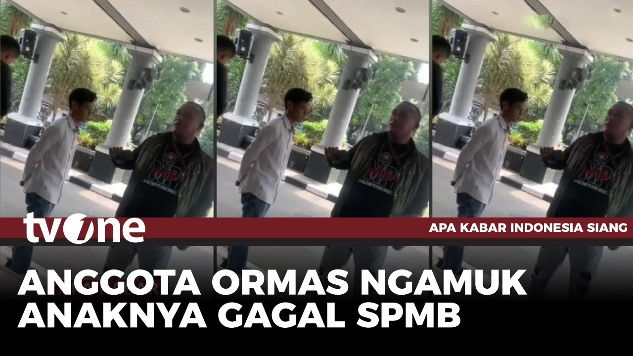 Anak Gagal SPMB, Oknum Ormas Ngamuk di Kantor Dinas Pendidikan Jawa Barat | AKIS tvOne