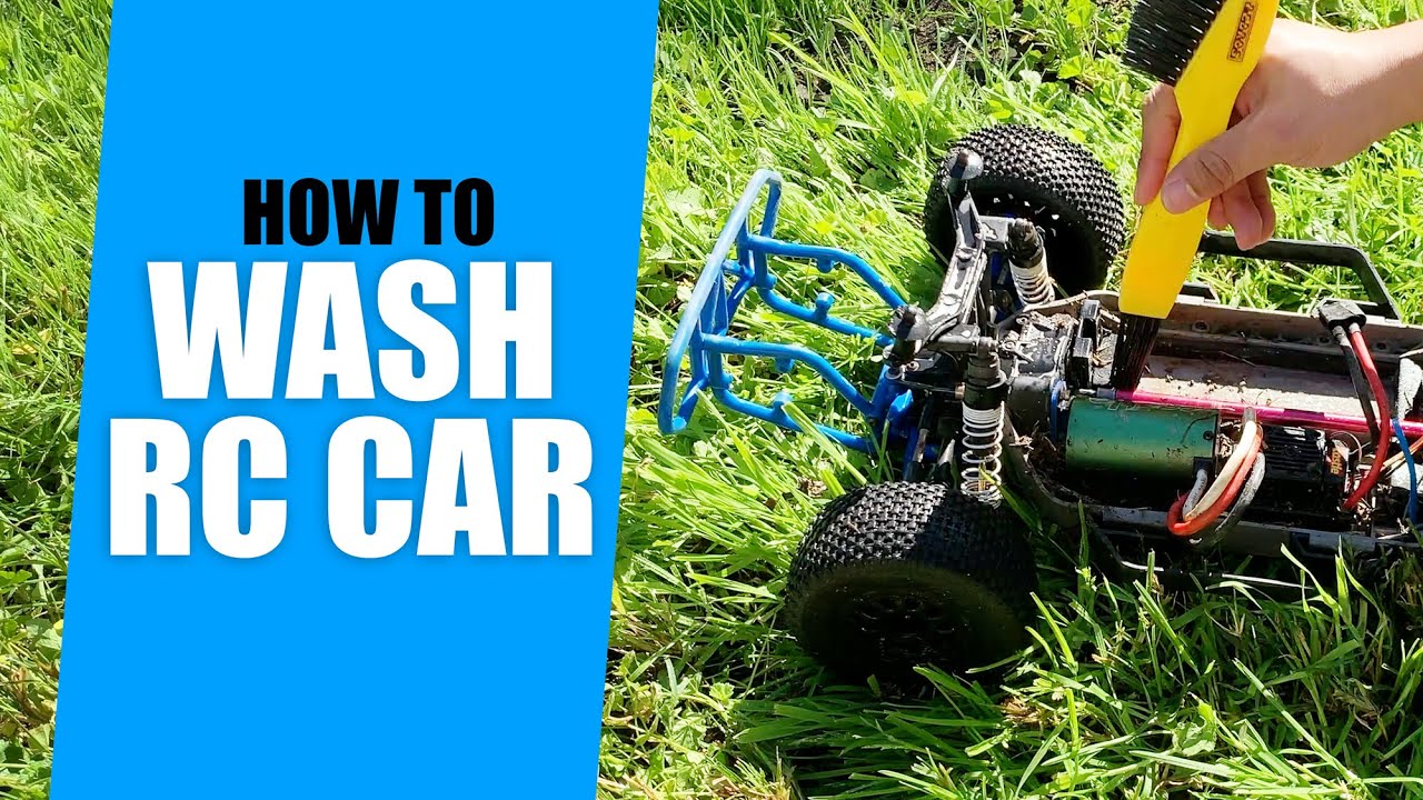 Deep Clean How to Wash an RC Car - Clean off the Mud and Muck! (For Waterproof Vehicles) - Brush Kit