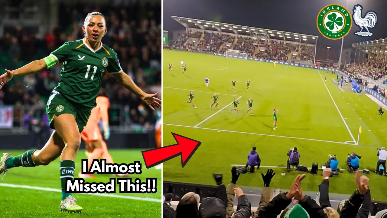 I MISSED THE START OF A WORLD CUP QUALIFIER!! | Ireland v France | World Cup 2027 Qualifier