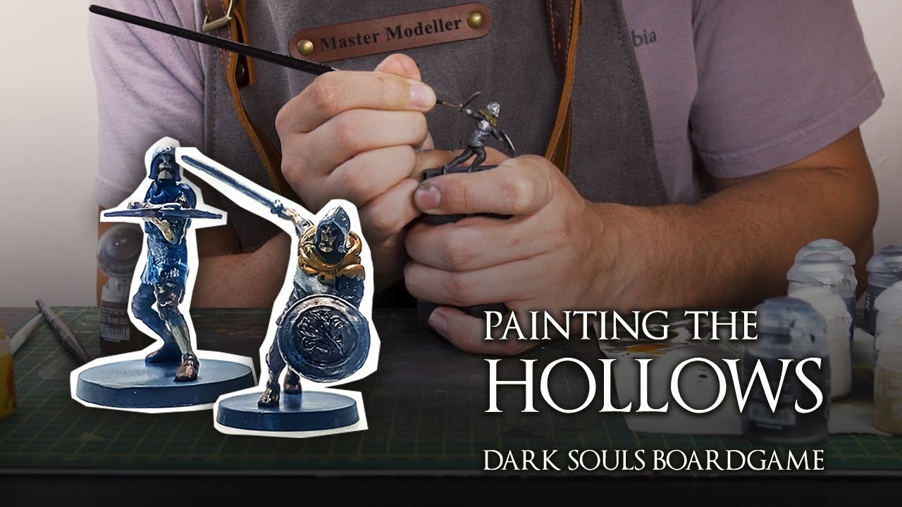 How to Paint: The Hollows | Re-Painting the Dark Souls Boardgame