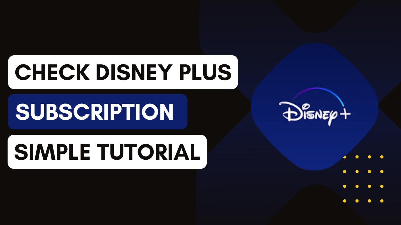 How To Check Your Disney Plus Subscription !