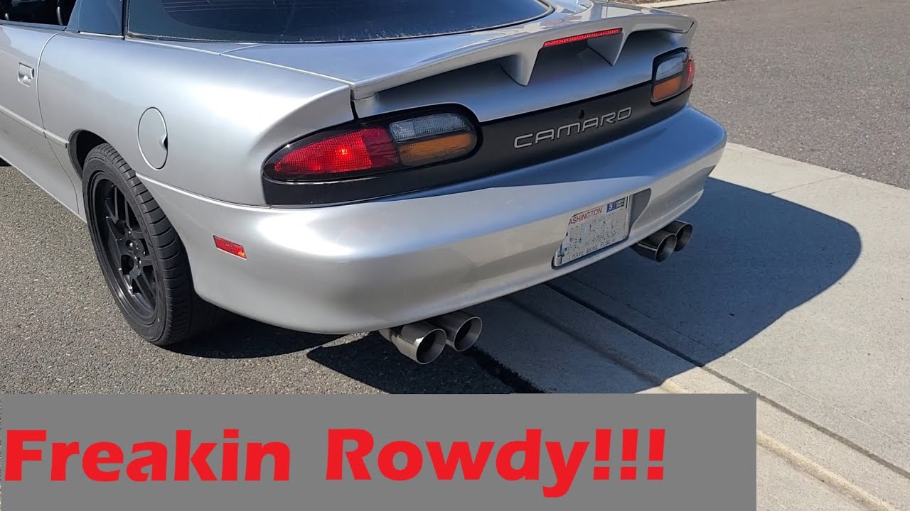 Speed Engineering 4th Gen Camaro True Duals Full Exhaust How The Hangers Go With Sound Clips!