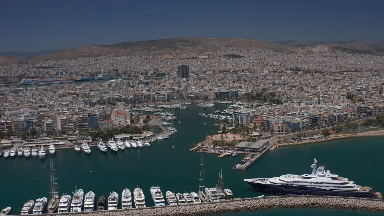 Piraeus Pasalimani Marina Zeas May 2019