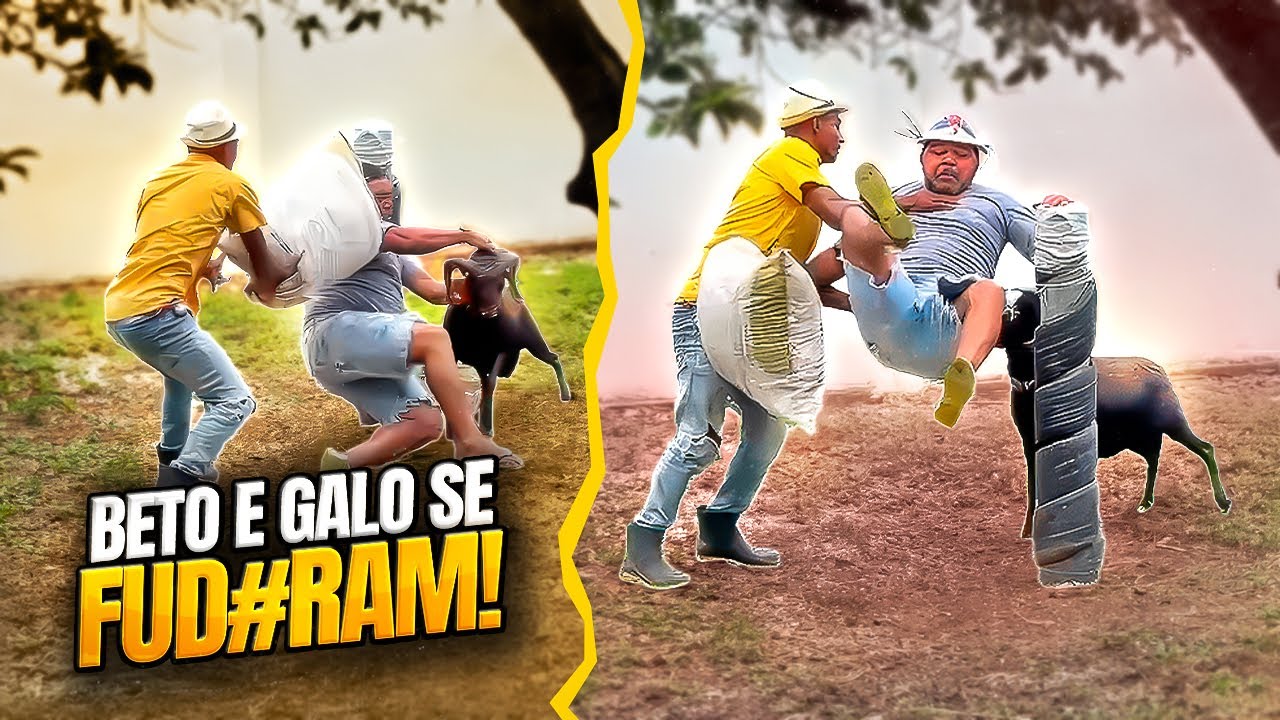 GALO CEGO E BETO TIZIU SE LASCARAM COM CARNEIRO CHICO 🤣🤣 | GALO CEGO