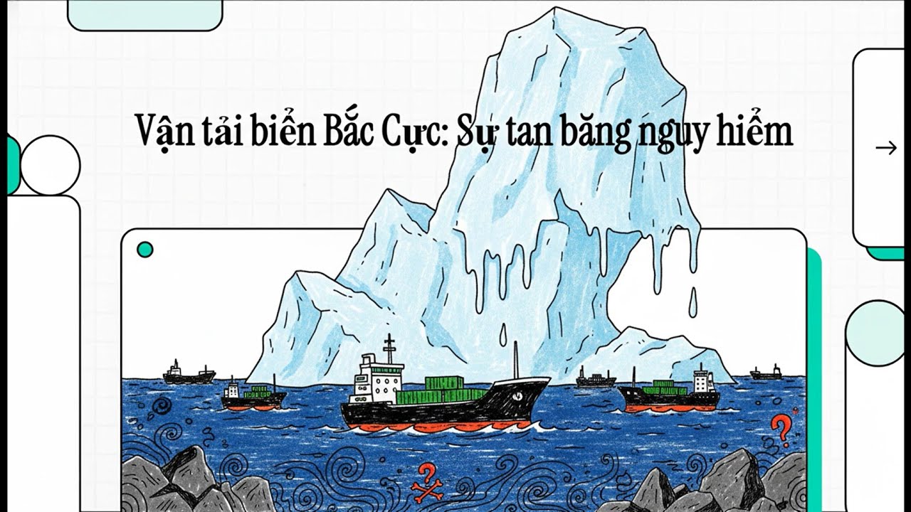 Vận tải biển Bắc Cực: Sự tan băng nguy hiểm