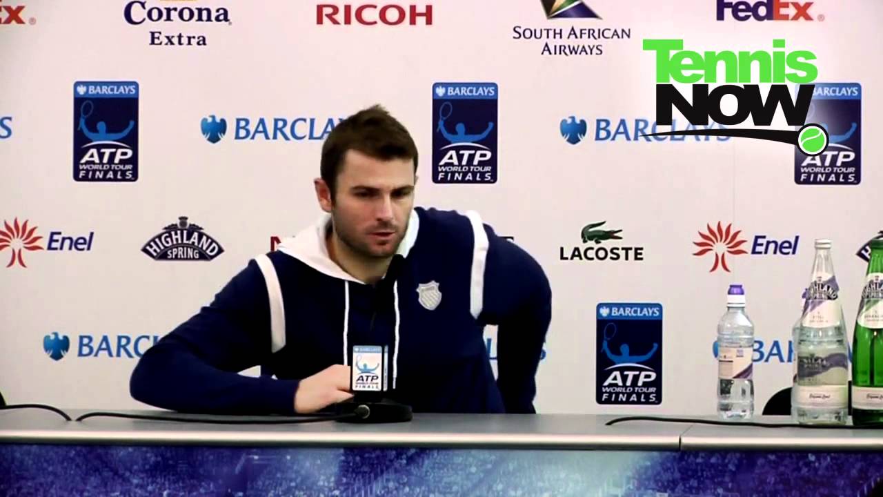 Mardy Fish Full Interview at the 2011 ATP World Tour Finals Day 5