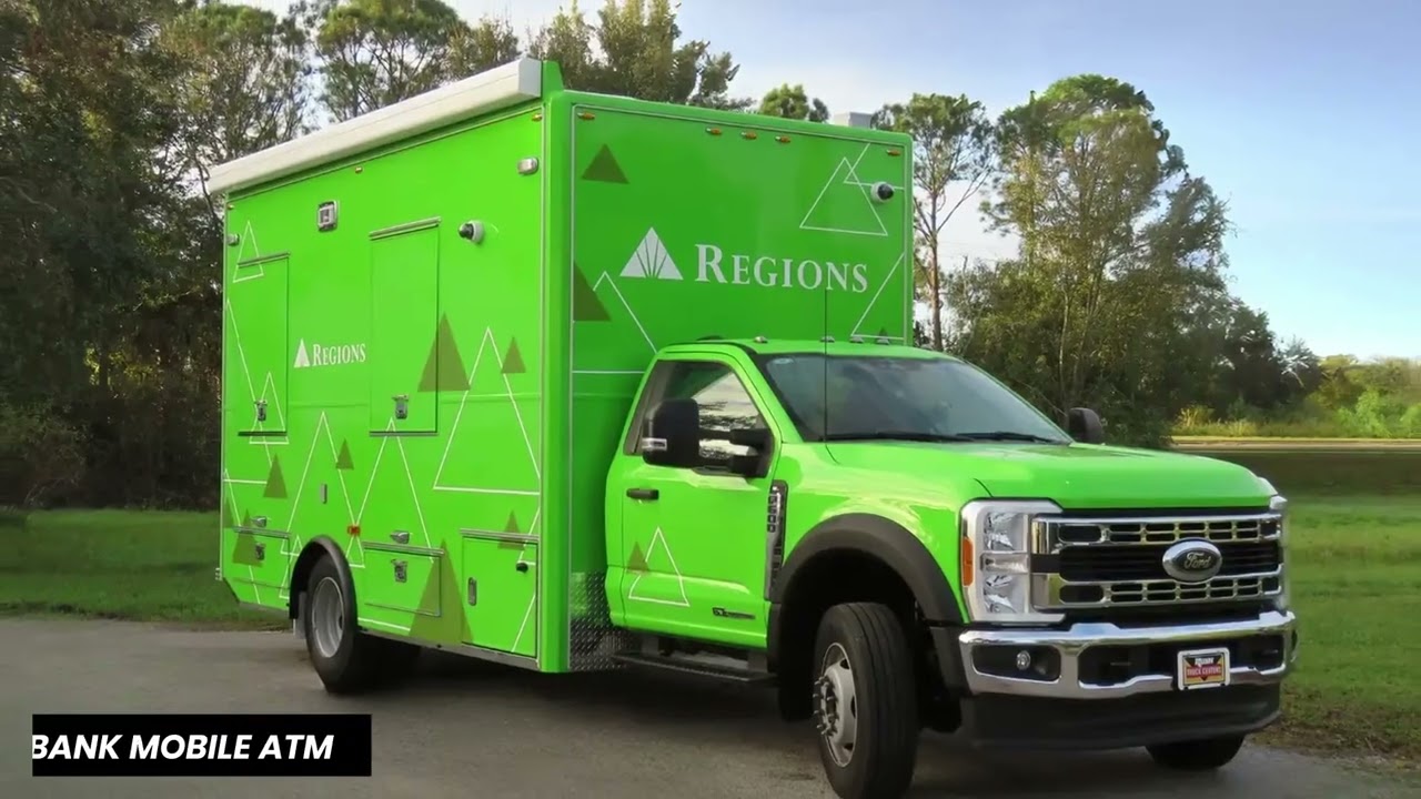 Mobile Mobile Branch for Regions Bank built by MBF Industries #MBFIndustries #RegionsBank