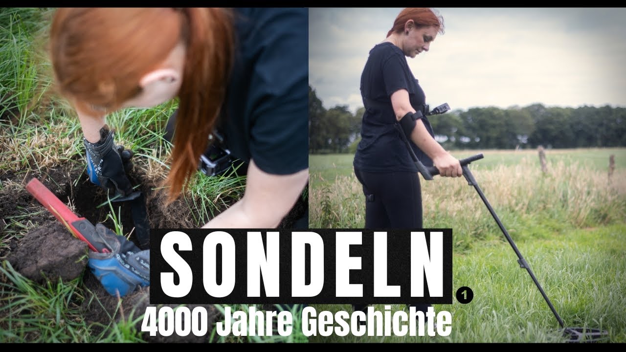 SCHATZSUCHE an alten Grabhügeln / Wir dürfen Sondeln!