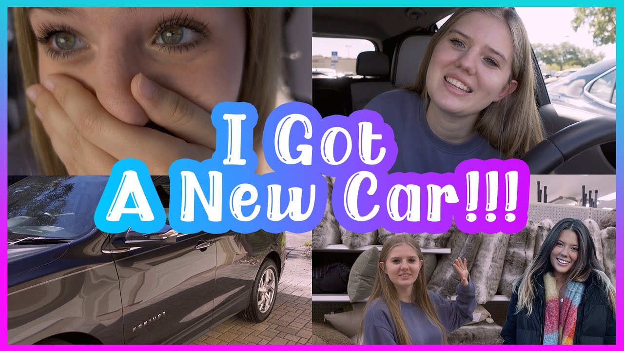 I Got A New Car!! Shopping for Car Stuff! || Taylor & Vanessa