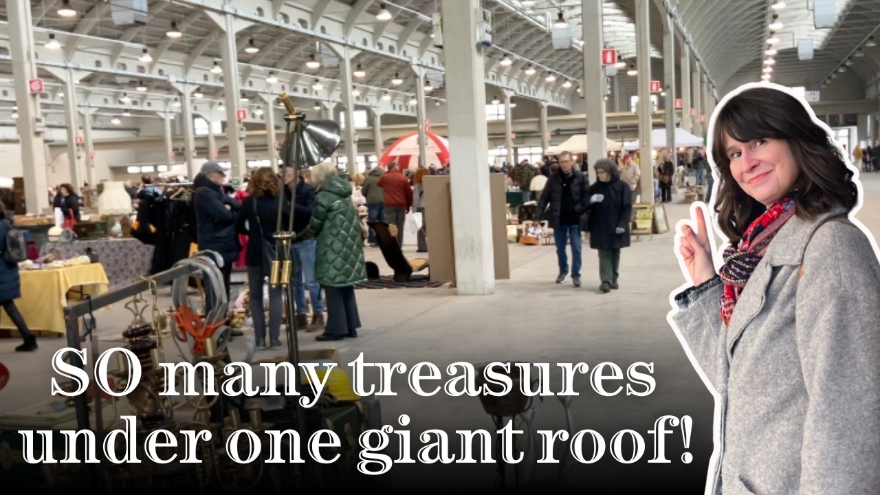 High & Low VINTAGE Inspiration | Grand ANTIQUES Fair + FLEA MARKET Finds in Piemonte