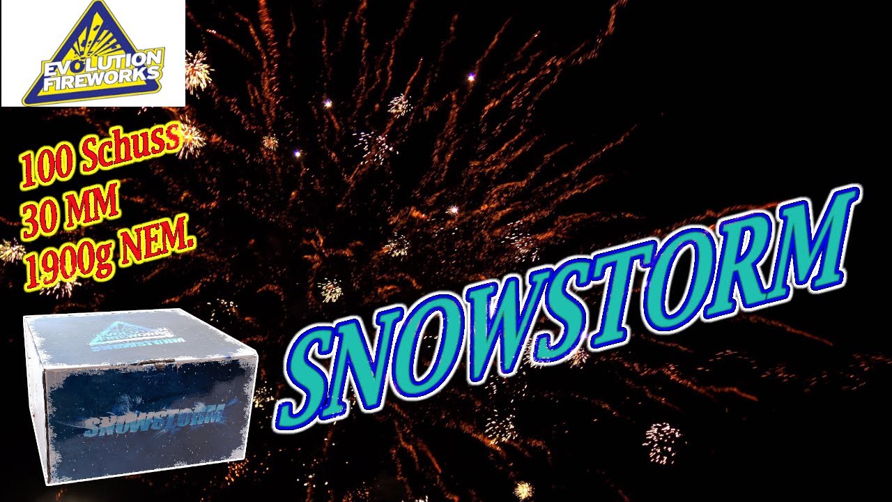 💥Evolution Fireworks Snowstorm🔥