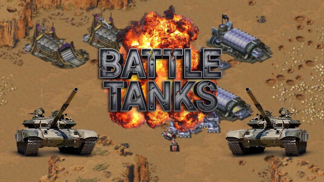 Red Alert 2 - Battle of tanks mode test.