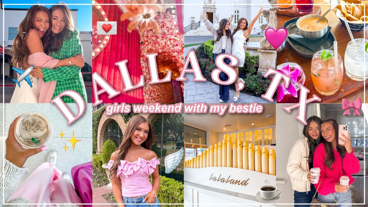 Girls Trip to Dallas, Texas💕 | Seeing Madi, Pedicures, La La Land, Shopping, & More! | Lauren Norris