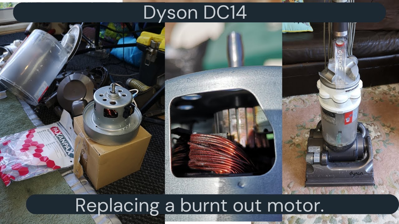 Dyson DC14 - Suction Motor Replacement How-To