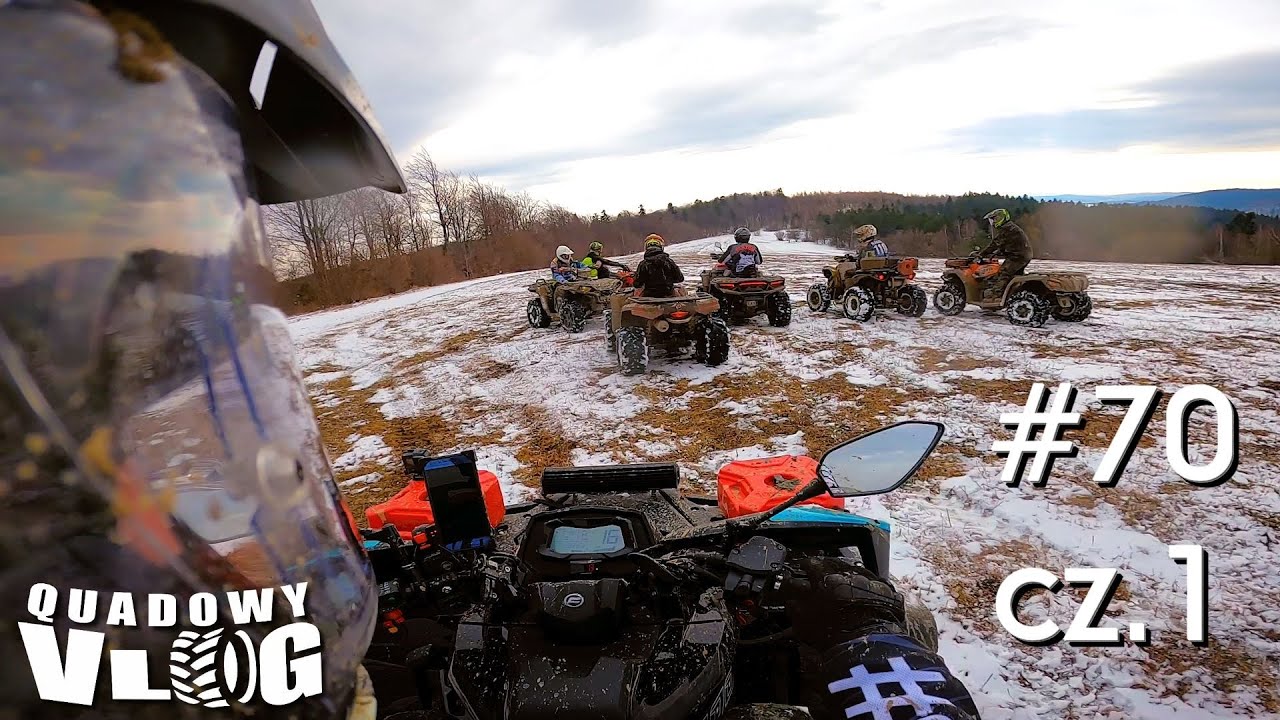 #70 cz.1 - Wyprawa na 8 Quadów, Cf Moto 1000, ATV Beskid, Quadowa Niedziela ( quad vlog )
