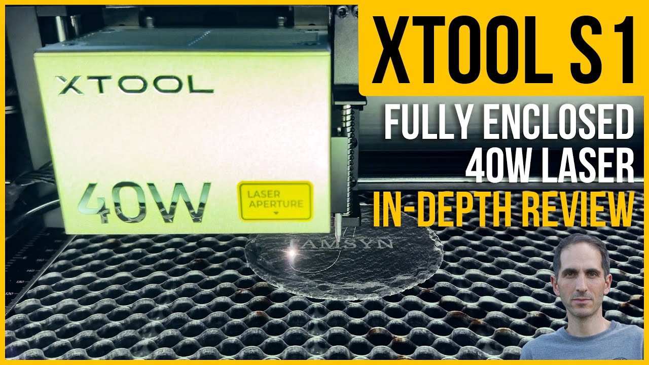 Обзор xTool S1 — лучший и самый безопасный лазер из всех, что я тестировал | Полностью закрытый, ...