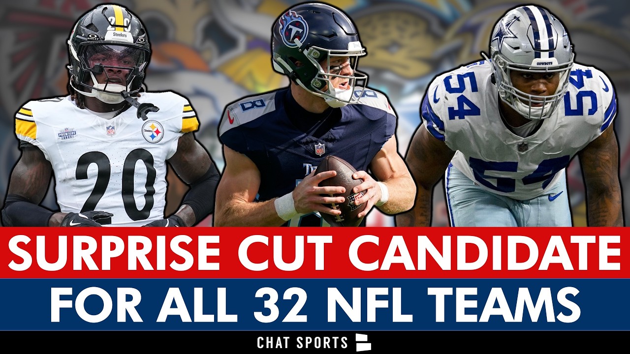1 SURPRISE Cut Candidate For All 32 NFL Teams Based On ESPN&rsquo;s 53-Man Roster Projections For 2026