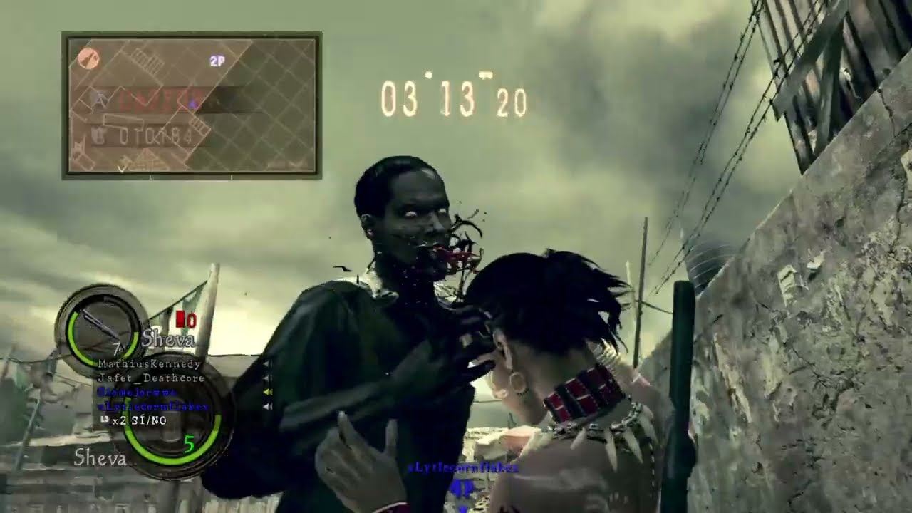 RE5 Versus Team Survivors Giomejorwwe & xLytlecornflakex VS MathiusKennedy & Jafet_DeathCore
