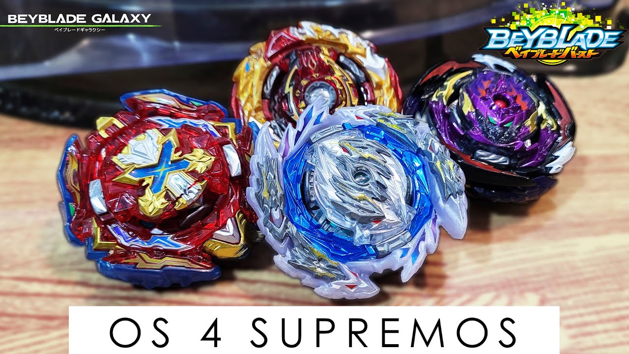 4 dos MELHORES COMBOS de Beyblade Burst [ベイブレードバースト]