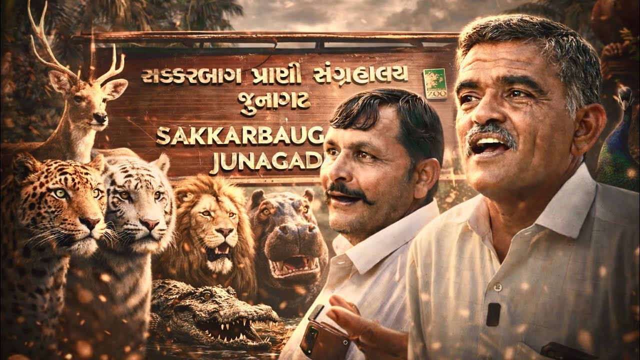 સક્કરબાગ પ્રાણી સંગ્રહાલય જૂનાગઢ | kaka dikro | Sakkarbaug Zoo Park Junagadh