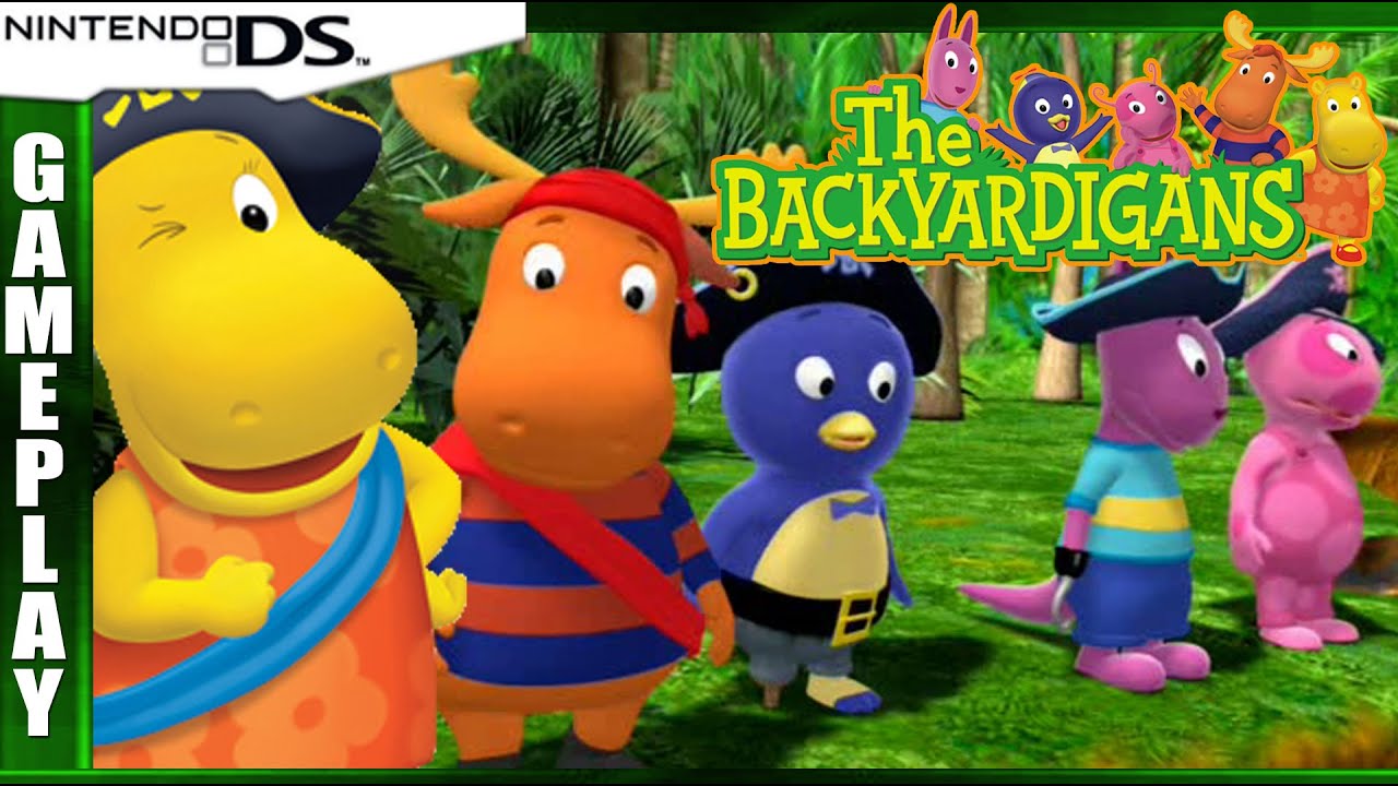 The Backyardigans: Pirate Treasure [DS] Gameplay #1