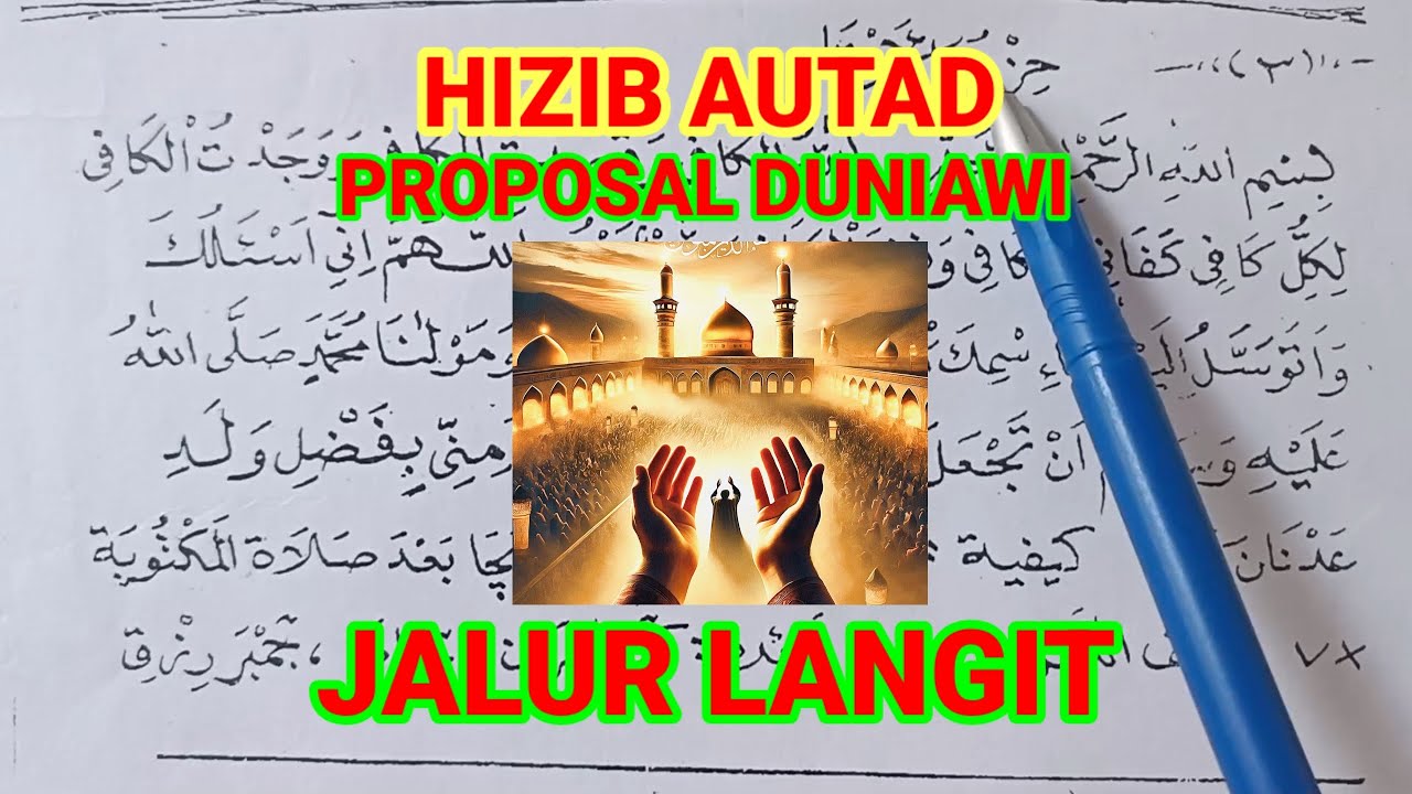 Khasiat Hzib Autad Syekh Abdul Qodir Jaelani 