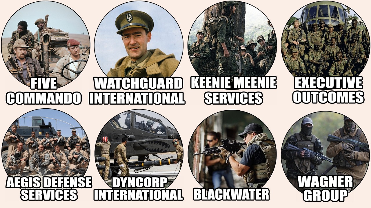 Every Mercenary Group Explained in 14 Minutes.