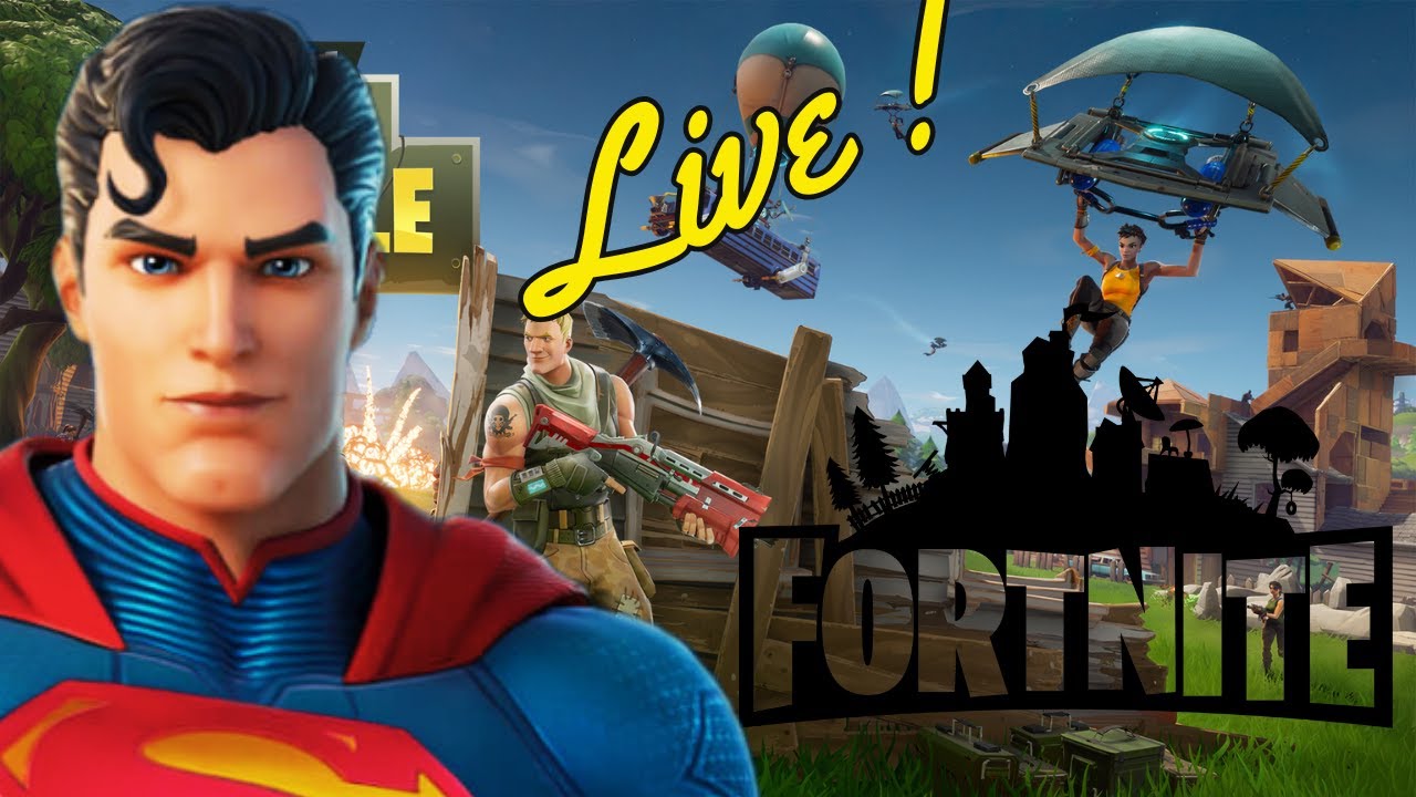 Live FORTNITE , on joue ensemble