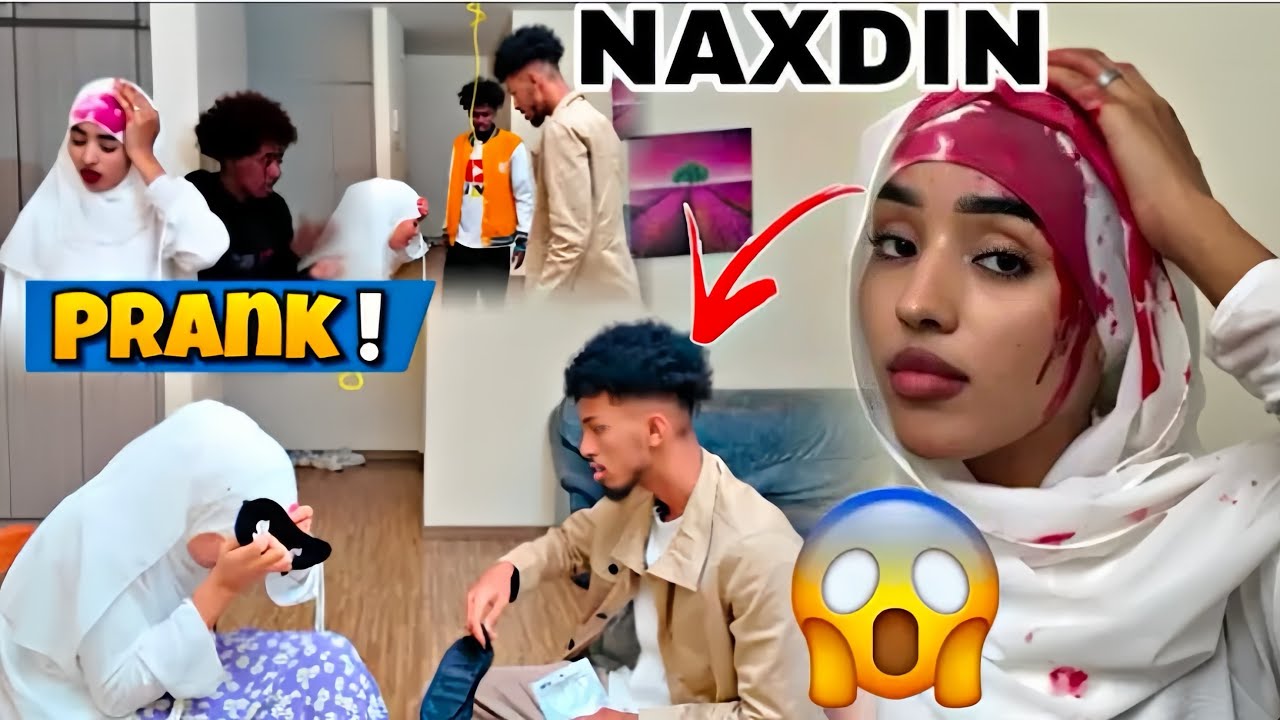 Amiiro Qurux oo prank aargudsi ah 😱ku samesay king cayda 😭