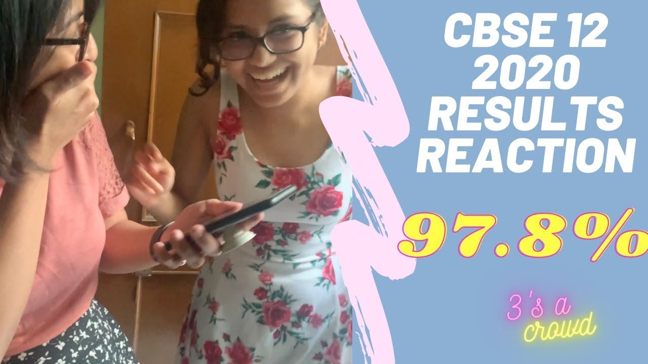Reacting live to my CBSE 12th Board results | 97.8% :)