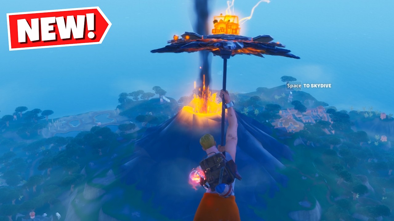 Fortnite OG Volcano Mini Live Event