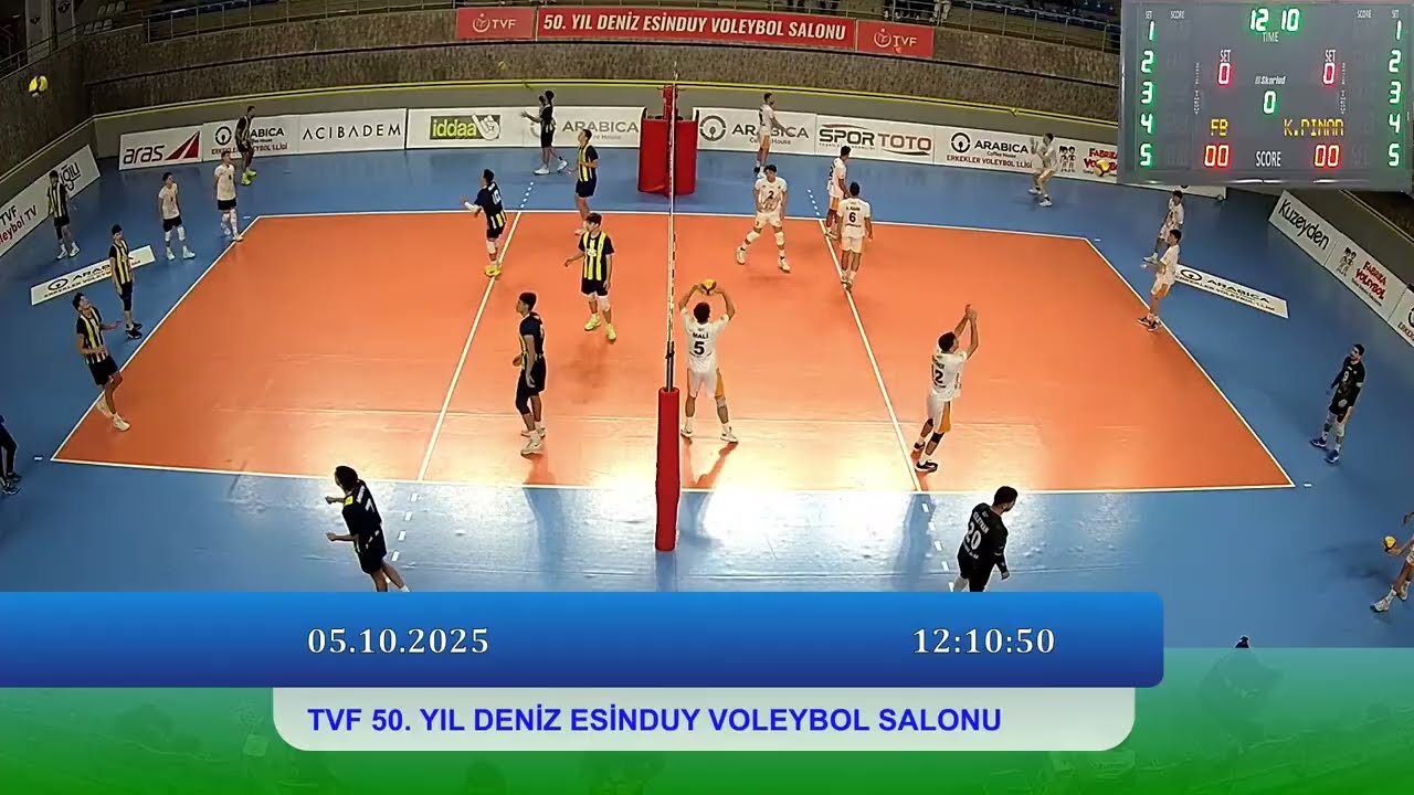 FENERBAHÇE MEDICANA - KARAPINAR ANADOLU LEOPARLARI Arabica Coffee House Erkekler Voleybol 1.Ligi