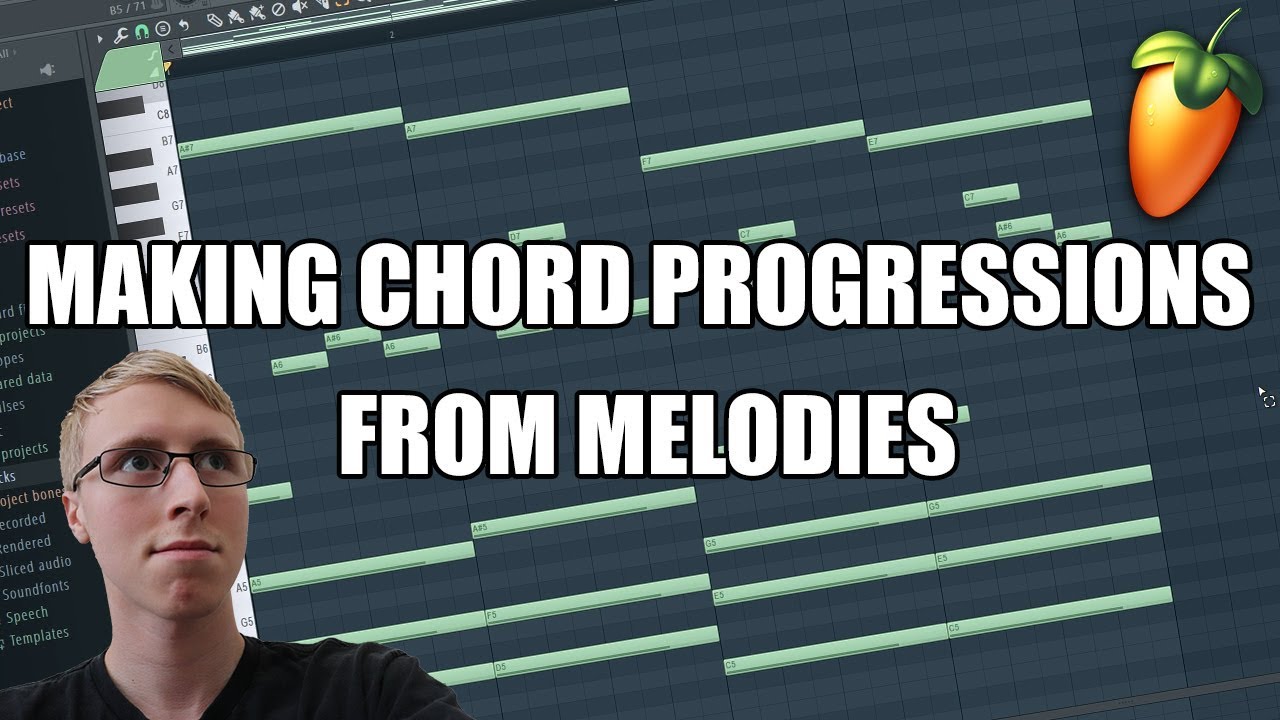 How To Make A Chord Progression From A Melody | FL Studio Tutorial