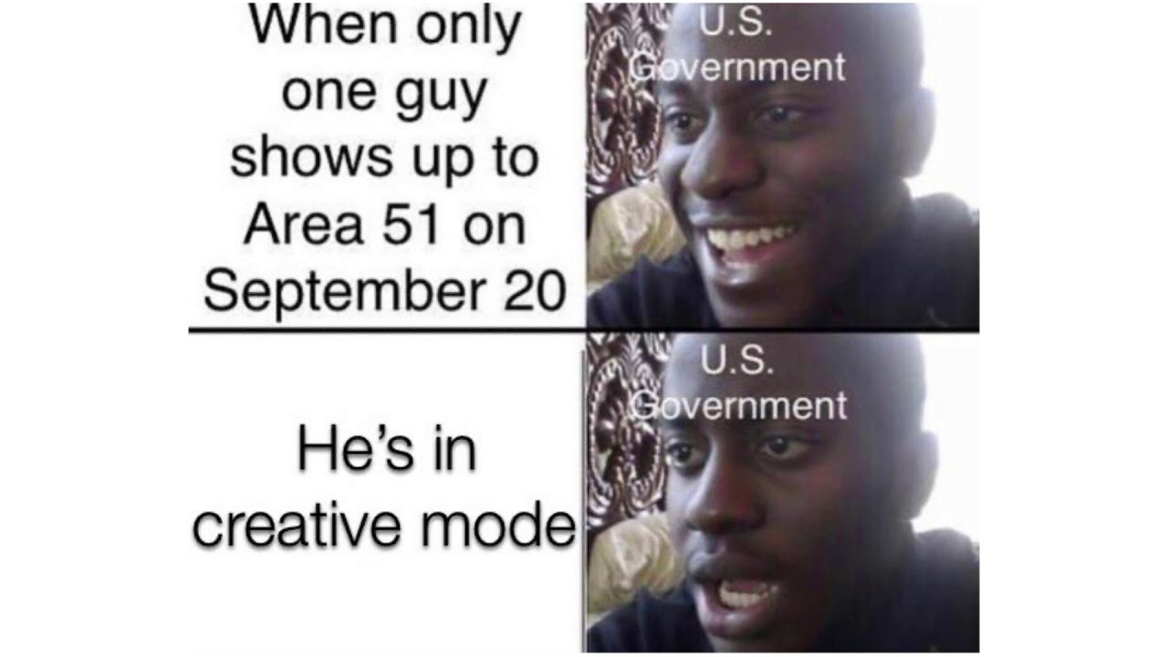 Raiding Area 51 Memes