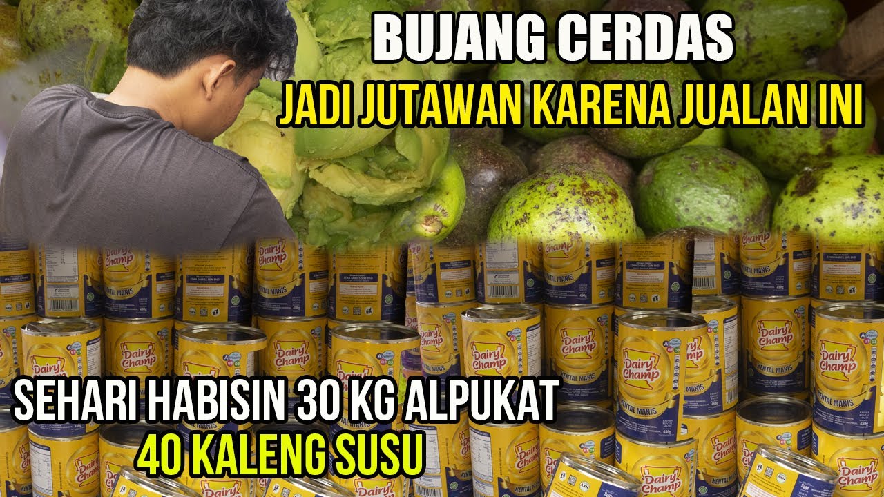 LAGI VIRAL, BEGINI PROSES DAN CARA PEMBUATAN ALPUKAT KOCOK  JARANG DIKETAHUI ORANG !