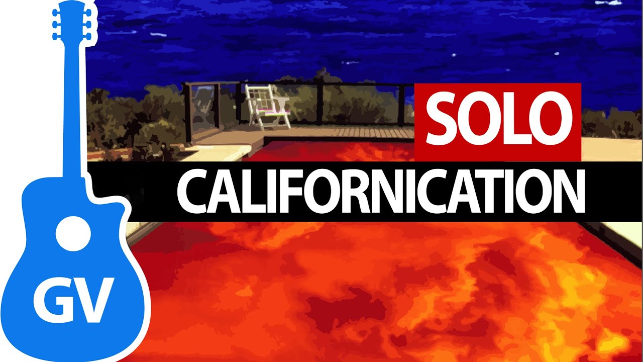 Cómo tocar el SOLO de Californication en guitarra acústica