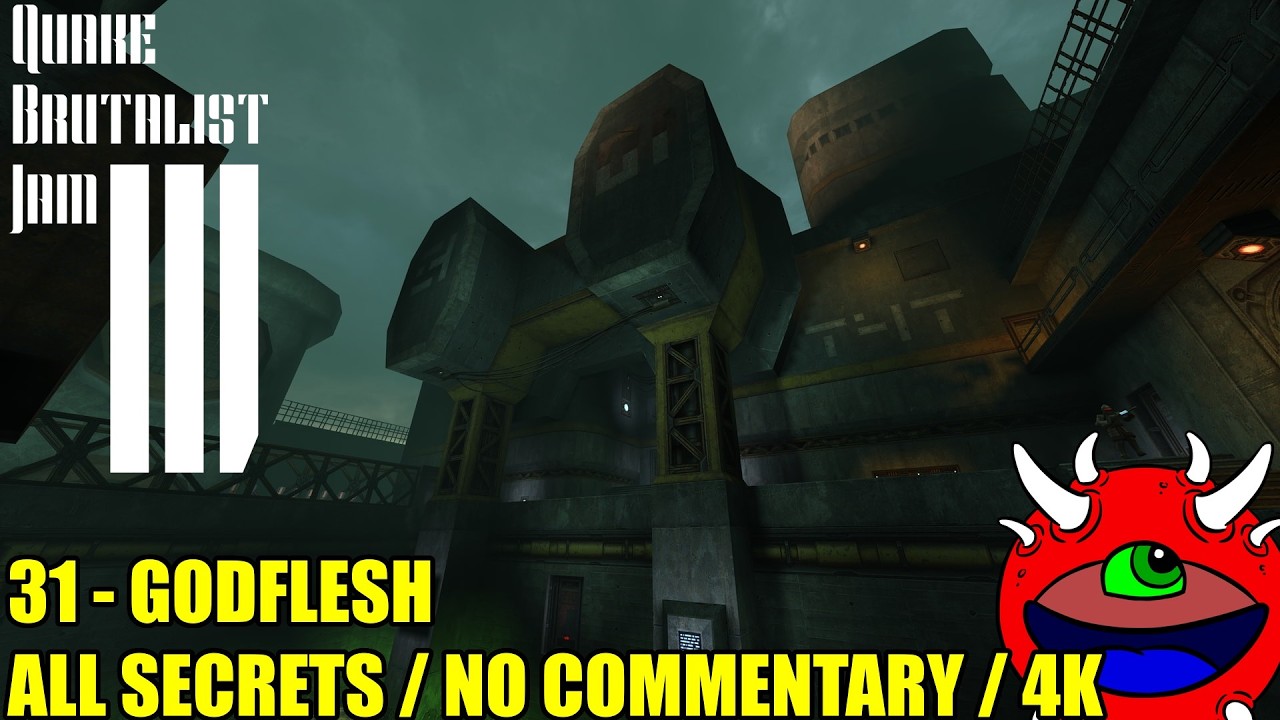Quake Brutalist Jam III - 31 Godflesh - No Commentary 100% Secrets