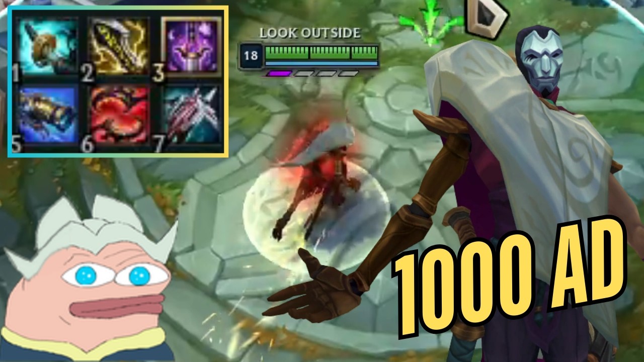 DRUTA PROVES JHIN TOP HAS MORE AD THAN JHIN ADC | DRUTUTT