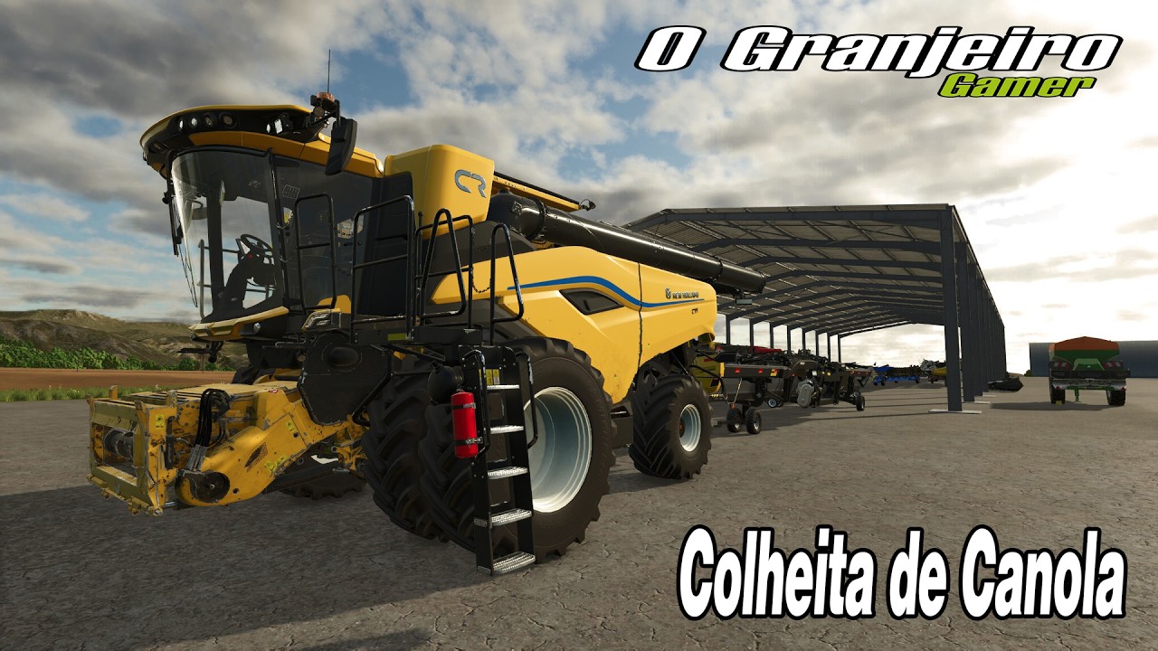 Farming Simulator 25 - Mapa Judith Plains Montana - Colheita da Cnola