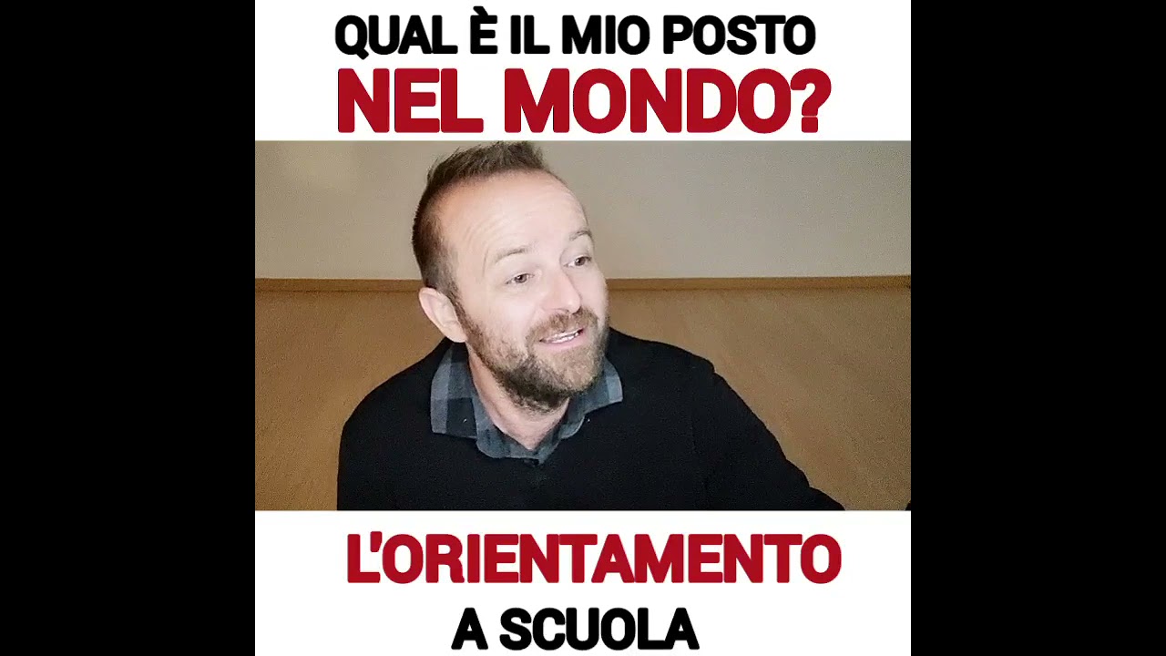 Qual &egrave; il mio posto nel mondo? L'orientamento a scuola