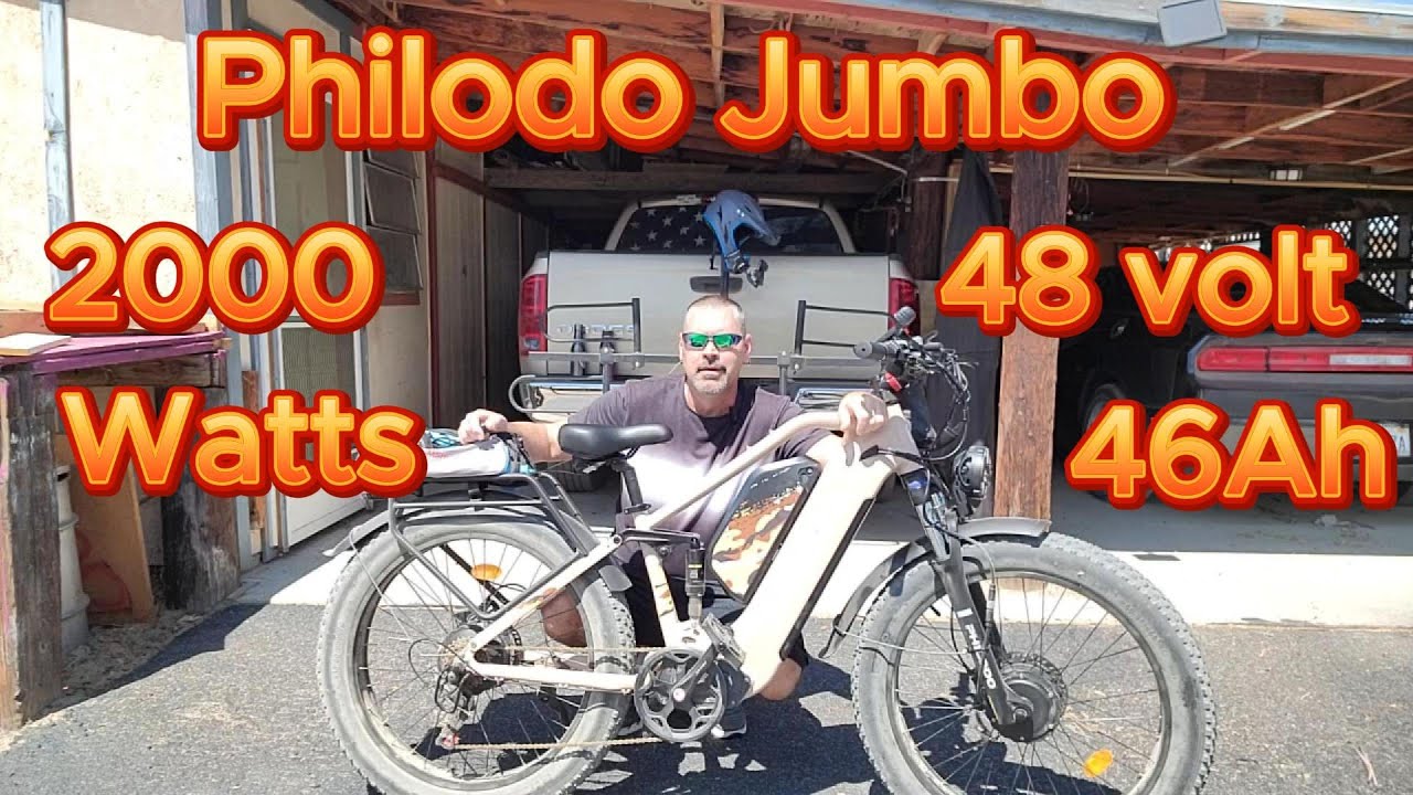 Taking the Philodo Jumbo E bike out
