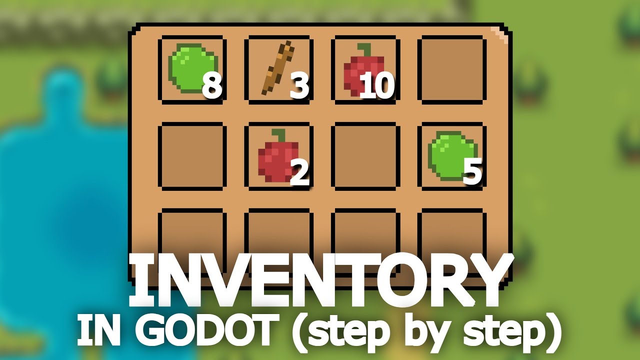 Как создать ИНВЕНТАРЬ в Godot 4 (пошагово)