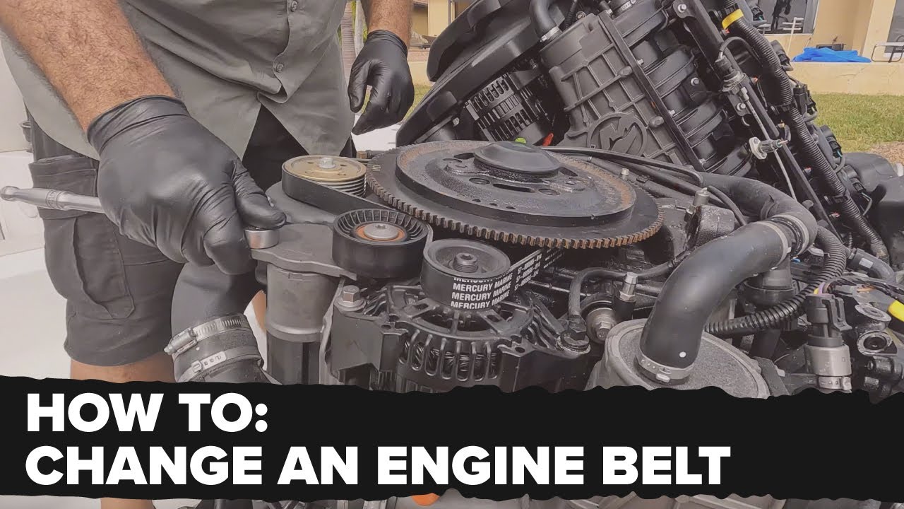 How to Change a Mercury Outboard Timing Belt | Mercury Verado L4 135 - 200HP & Verado L6 200 - 400HP