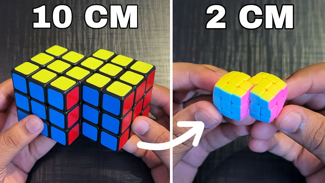 I Made The World’s Smallest Siamese Cube 🤯
