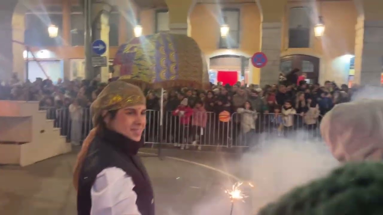 New Year party for Spain 🇪🇸 🎊🎉 #spain #travel #newyear2026 