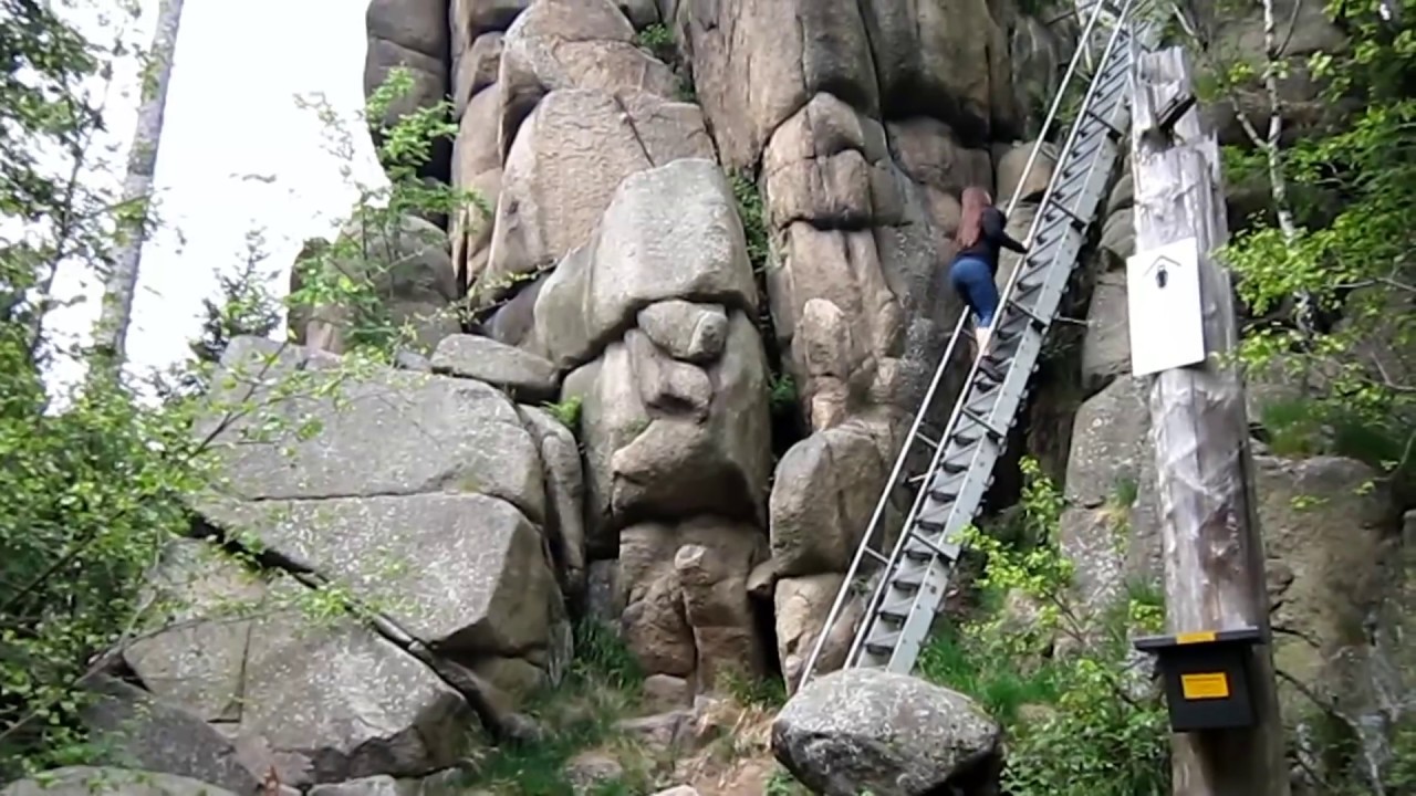 Wanderung im Harz : Steinerne Renne und Ottofelsen